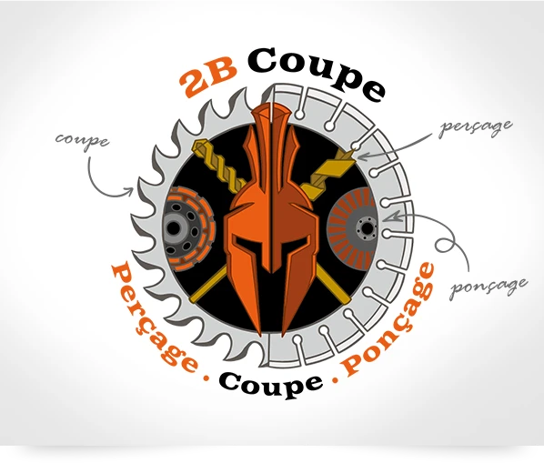 Création de logo pour l'entreprise 2B Coupe