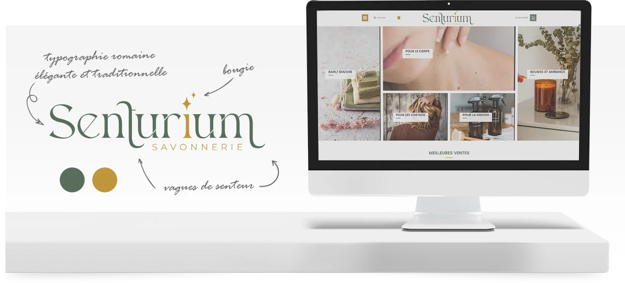 Création de logo pour l'entreprise Senturium