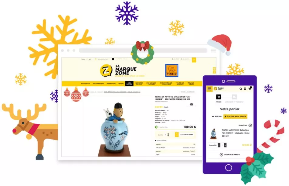 Noel E-commerce : Conseils pour vendre en ligne avec son site e commerce durant les fêtes de Noel