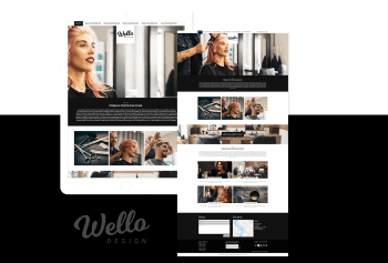 Refonte site internet - Thème Graphique Wello de Shop Application